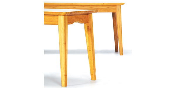 Currant Short Bench Greenington Bamboo Fine Furniture